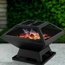 Outdoor Firepit 3 In 1 Bbq Grill