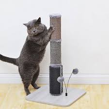 sisal carpet cat scratching post with