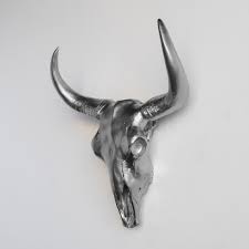 Faux Taxidermy Xl Bison Skull Mount