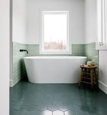 If you want to use bold colors in your bathroom, use large neutral tiles with narrow grout lines that won't distract from the focal point. Rebooting The Bathroom The New York Times