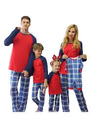 christmas pajamas sets elf tee