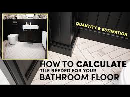 how to calculate tile needed for your