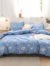 Flower Print Bedding Sets Without