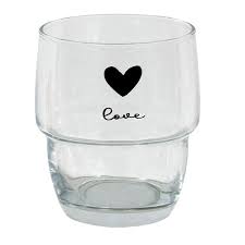 Clayre Eef Water Glass 100 Ml Glass