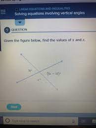 Inequalities Solving Equations Chegg