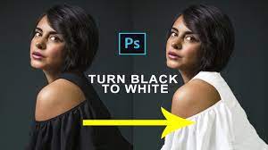 turn black dress to white in photo