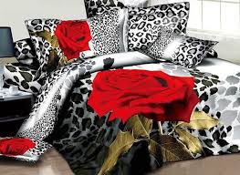 Leopard Print Cotton Bedding Sets