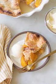 easy canned peach pie recipe sugar