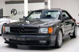 One of them, which happens to be in almost pristine condition, will be auctioned by rm sotherby's. 1989 Mercedes 560 Sec Amg 6 0 Widebody Is Intimidating And So Is Its Price Carscoops