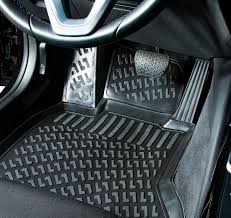 floor mats rubber 3d molded black fits