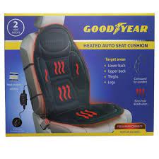 Goodyear Heated Seat Cushion Gy1140