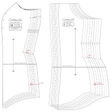 Grading Between Sizes Top Or Dress With Princess Seams