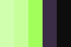 chartreuse joy color palette