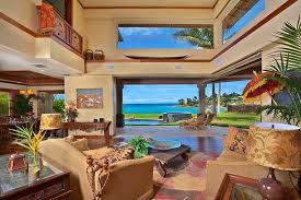 Tropical Living Room Hawaii Houzz Ie