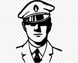 Police car clipart black and white #17849249. Police Officer Cartoon Clipart Police White Head Transparent Clip Art