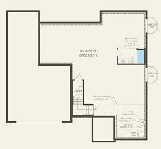 Pulte Rainier Floorplan Unfinished