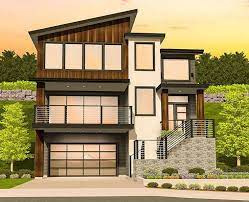 House Plans Sloping Lot House Plan