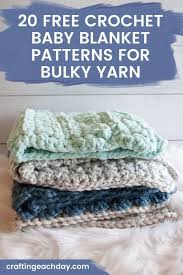 20 free crochet baby blanket patterns