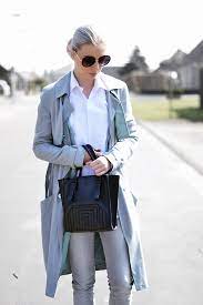 Outfit Grey Trench Coat