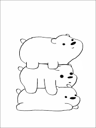 If coloring is a really fun activity on its own, it is even better when you get the chance of coloring cartoon characters that you love a great deal, which is what is happening right at this moment, when we are glad to invite you all back to the we bare bears games category, a category of cartoon network. Printable Coloring Sheets We Bare Bears 6