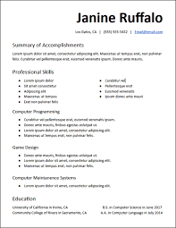 No Work Experience Resume Templates Free To Download Hirepowers Net