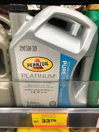 canadian tire pennzoil platinum and