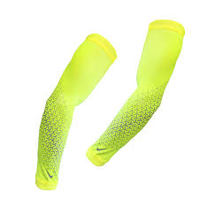 Details About Nike Dri Fit 360 Run Arm Sleeves 2 0 Running Training Volt Yellow Ac3978 715