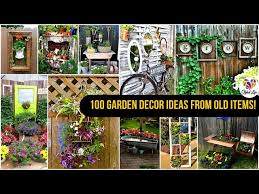 100 latest garden decor from old items