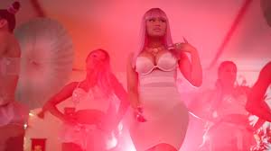 nicki minaj celebrates beam me up