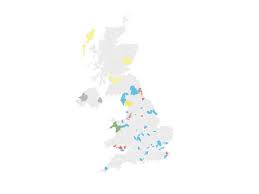 The conservatives won 365 seats, giving them a 80 seat. General Election 2019 Results Uk Map And Predictions As Seats Are Announced Manchester Evening News