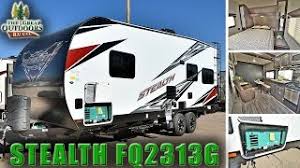2017 forest river stealth fq2313g st203
