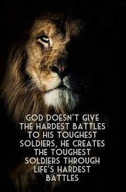 The similarity with all warriors is that they're always battling demons within themselves. Pin By à½ž On Jesus Inspirational Quotes Motivation Lion Quotes Warrior Quotes