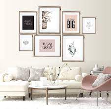 Buy 28 Teen Girl Wall Art Set Pink Wall