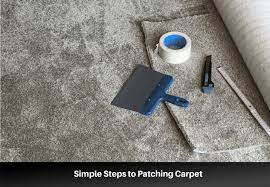 how to patch a carpet yourself