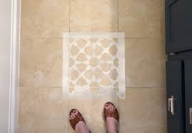 how to paint your bathroom floor tile