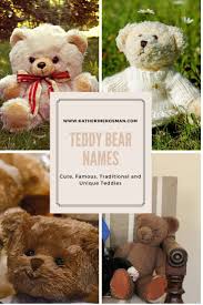 169 cute teddy bear names for soft toys