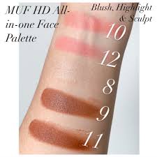 make up forever hd all in one face palette