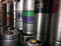 How many beers are in a full size keg?
