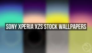 xperia xzs stock wallpapers