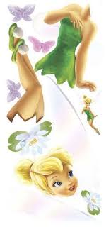 Tinkerbell L Stick Wall Decal