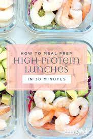 How To Meal Prep A Week Of High Protein Lunches In 30 Minutes Eatingwell gambar png