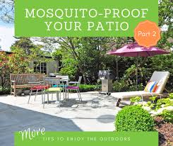 Mosquito Proof Your Patio Part Ii The