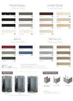 Toilet Partition Color Charts Various Manufacturers