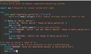 about nagios plugins and how to write them