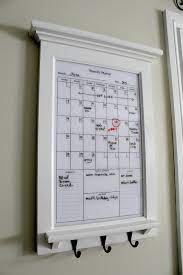 Framed Dry Erase Calendar For Wall