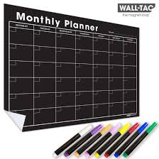 Walltac Re Adhesive Blackboard Monthly