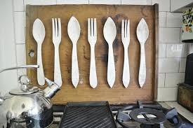 Diy Antique Spoon And Fork Art Liz