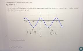 Equation Of A Sinusoidal Function