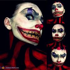 evil clown makeup diy costumes under 25