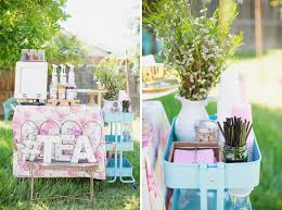 This exquisitely planned garden themed baby shower was a superb celebration to welcome her sweet little girl. Baby Girl Garden Tea Party Shower Diana Elizabeth